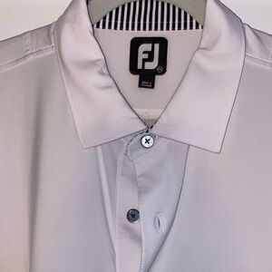 White footjoy with black collar XXL
